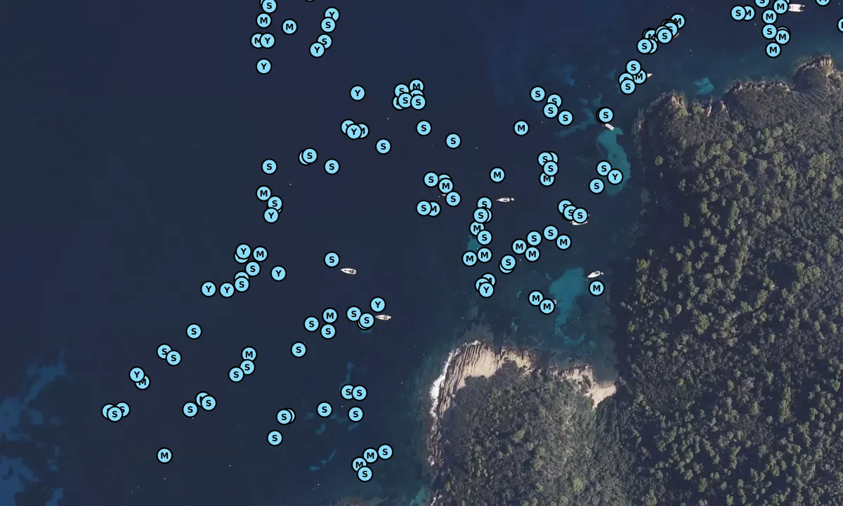 Satelite image of Anse de la Fausse Monnaie