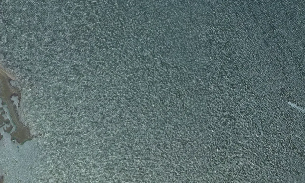 Flyfoto av Anse de la Souhaitiep