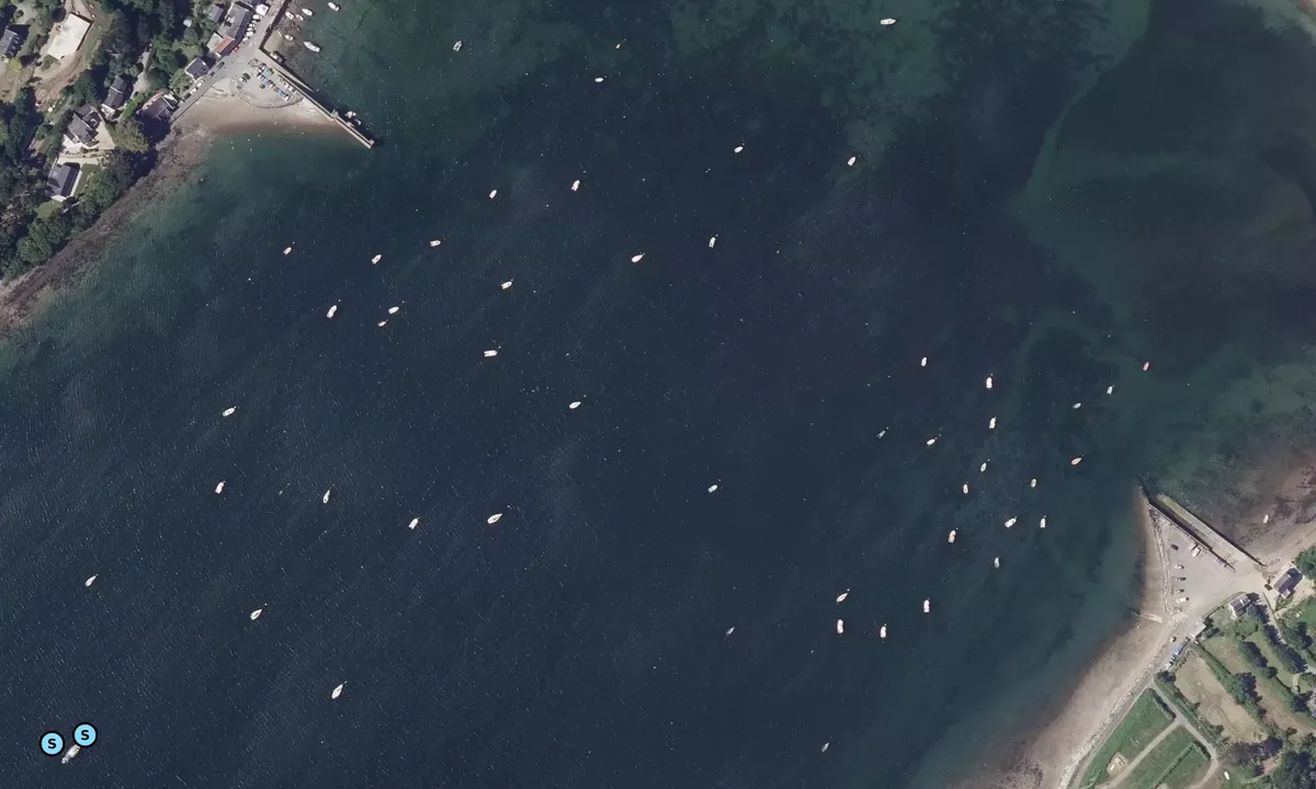 Satelite image of Anse de l'Auberlac'h