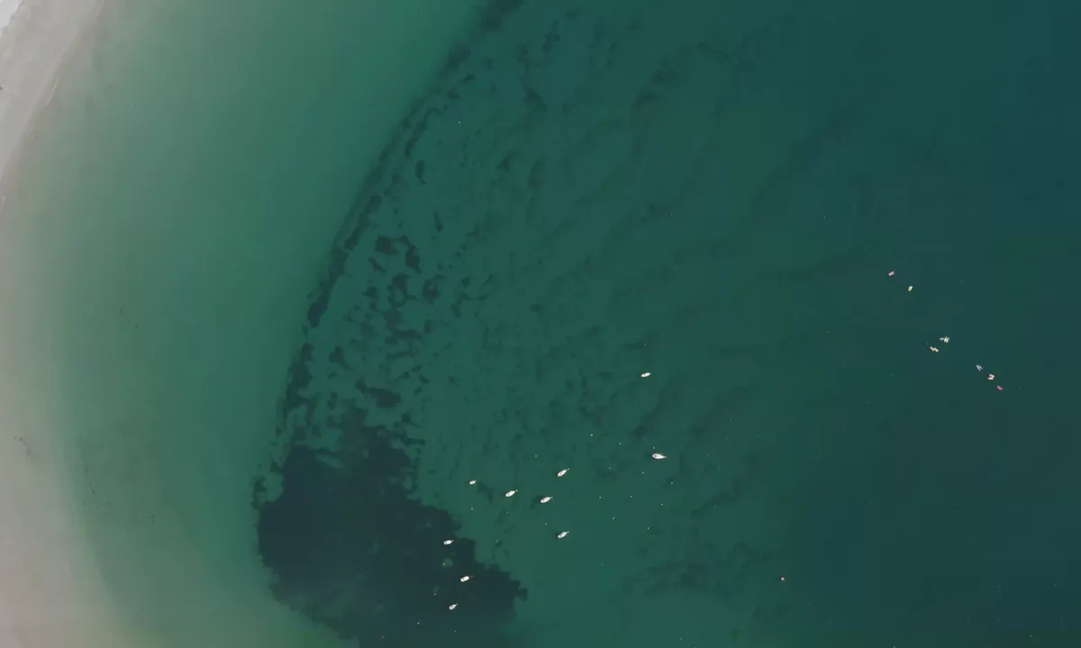 Flyfoto av Anse de Morgat