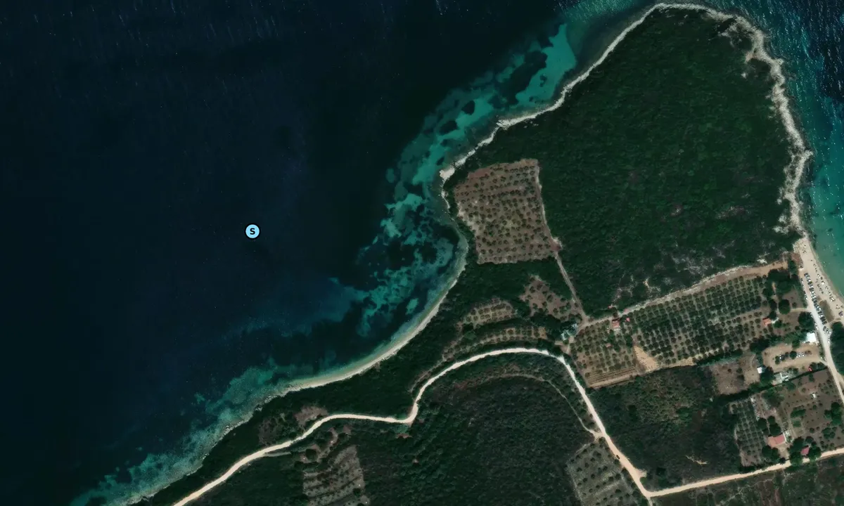 Satelite image of Anse de Néa Péramos