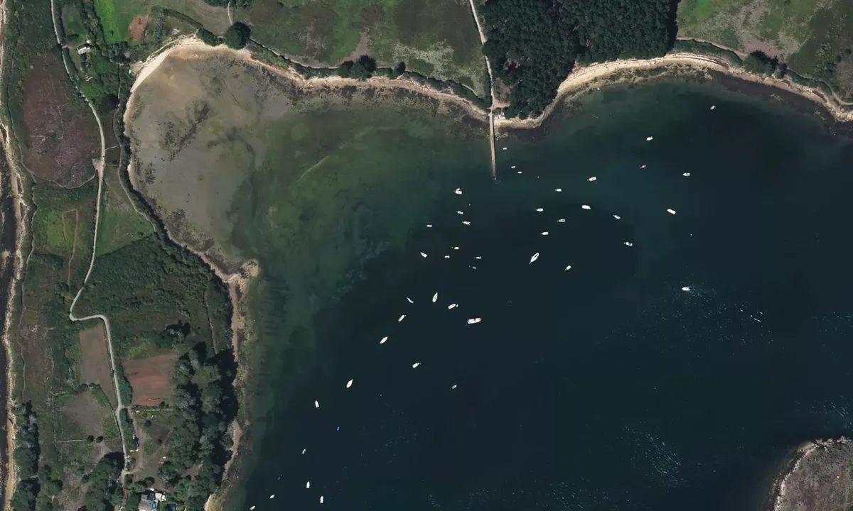 Flyfoto av Anse de Penhap
