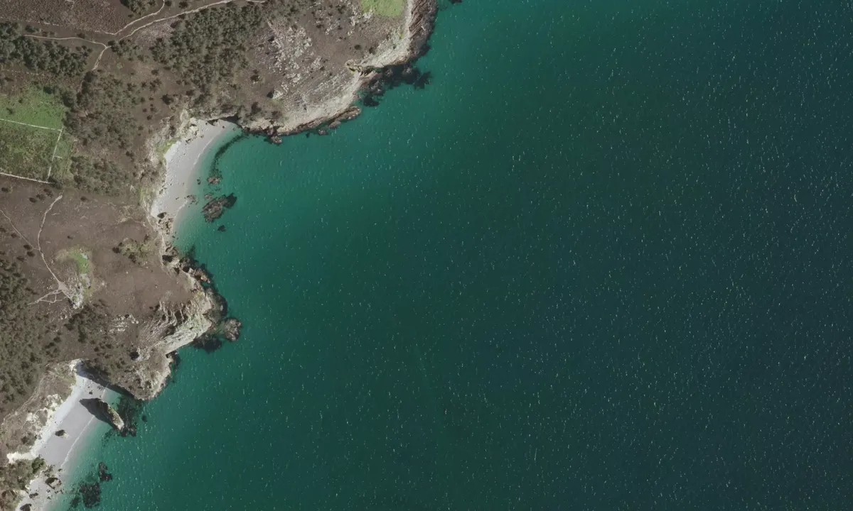 Flyfoto av Anse de Saint - Norgard