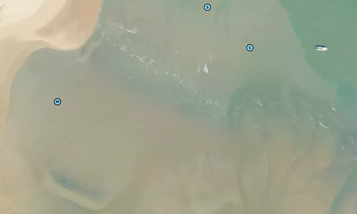 Satelite image of Anse du Cavalier - Pointe de Boyardville