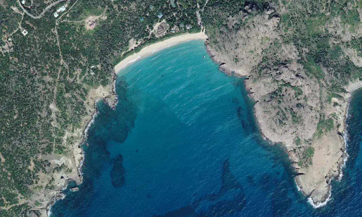 Flyfoto av Anse du Gouverneur
