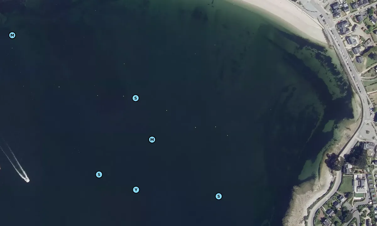 Satelite image of Anse du Trez