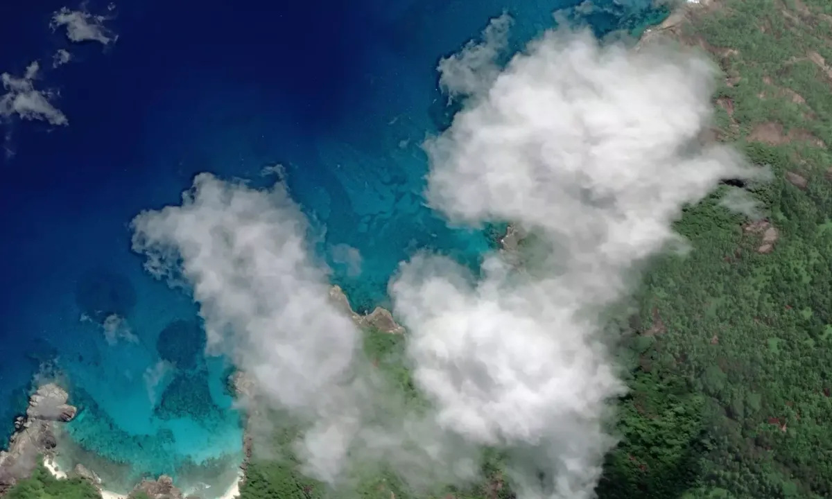 Flyfoto av Anse Major