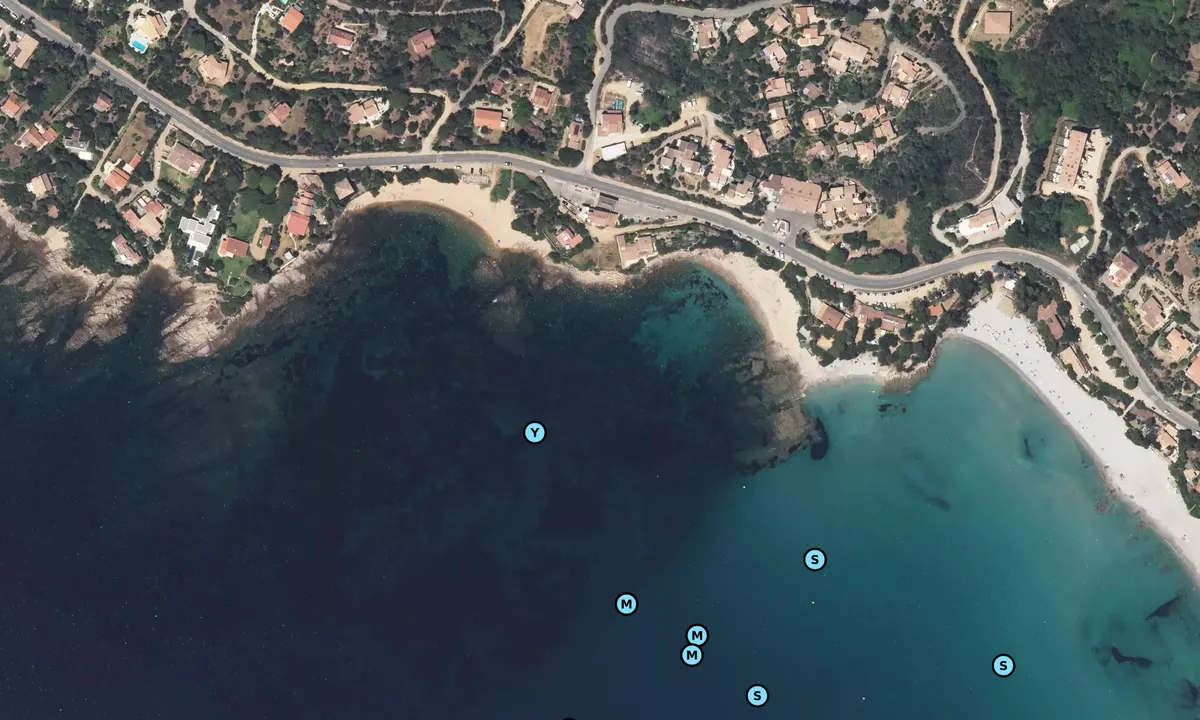 Satelite image of Anse Ottioni