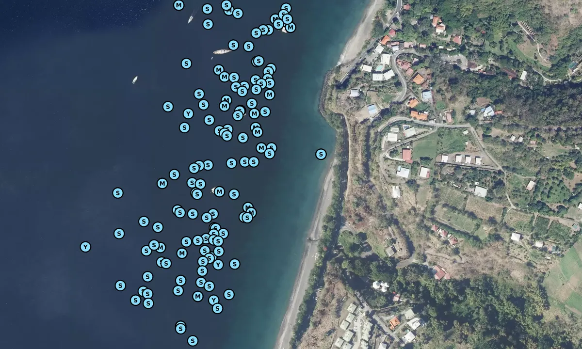 Satelite image of Anse Turin 1