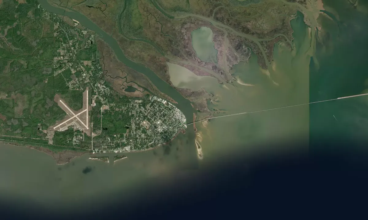Flyfoto av Apalachicola Marina - Franklin