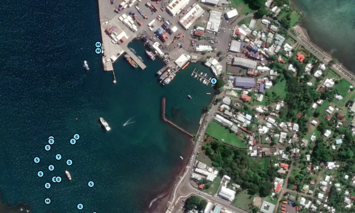 Satelite image of Apia Marina