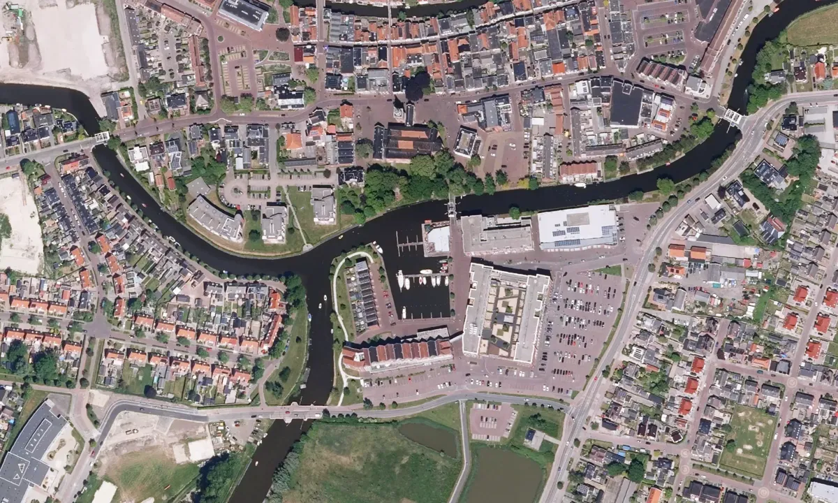 Flyfoto av Appingedam