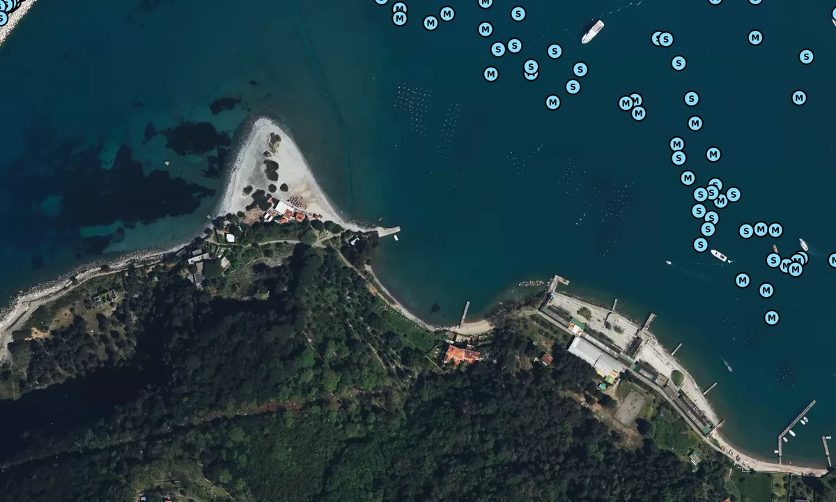 Satelite image of Approdo Punta Secco