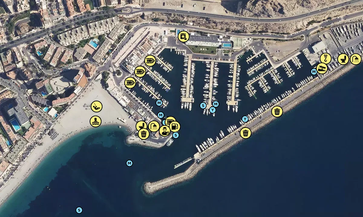 Satelite image of Aquadulce Marina
