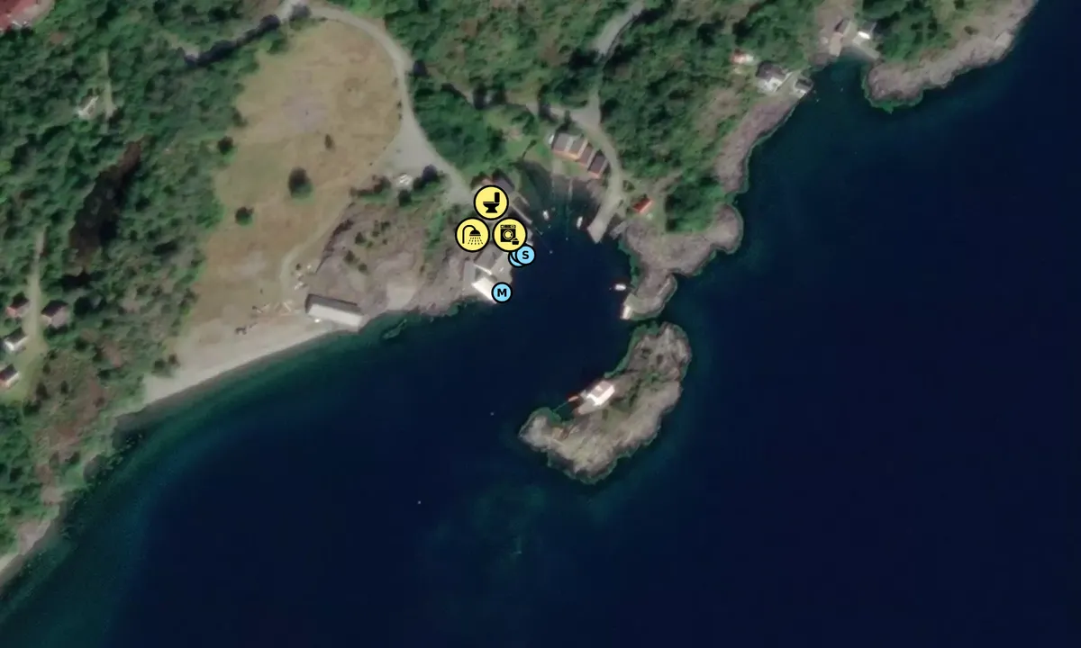 Satelite image of Årbakka Handelstad