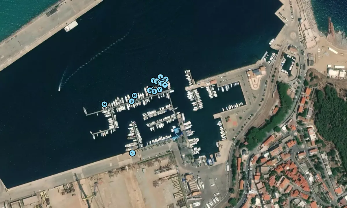 Satelite image of Arbatax Marina
