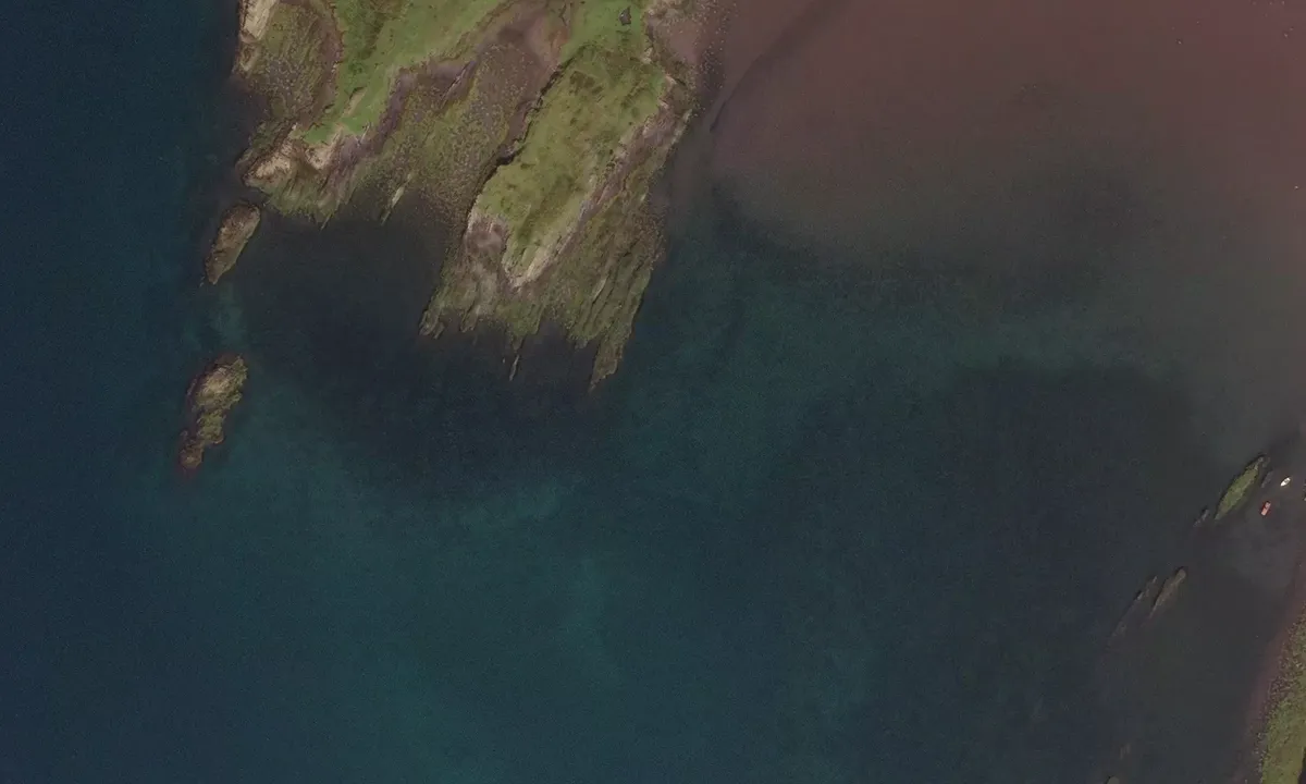 Satelite image of Ardmaddy Bay