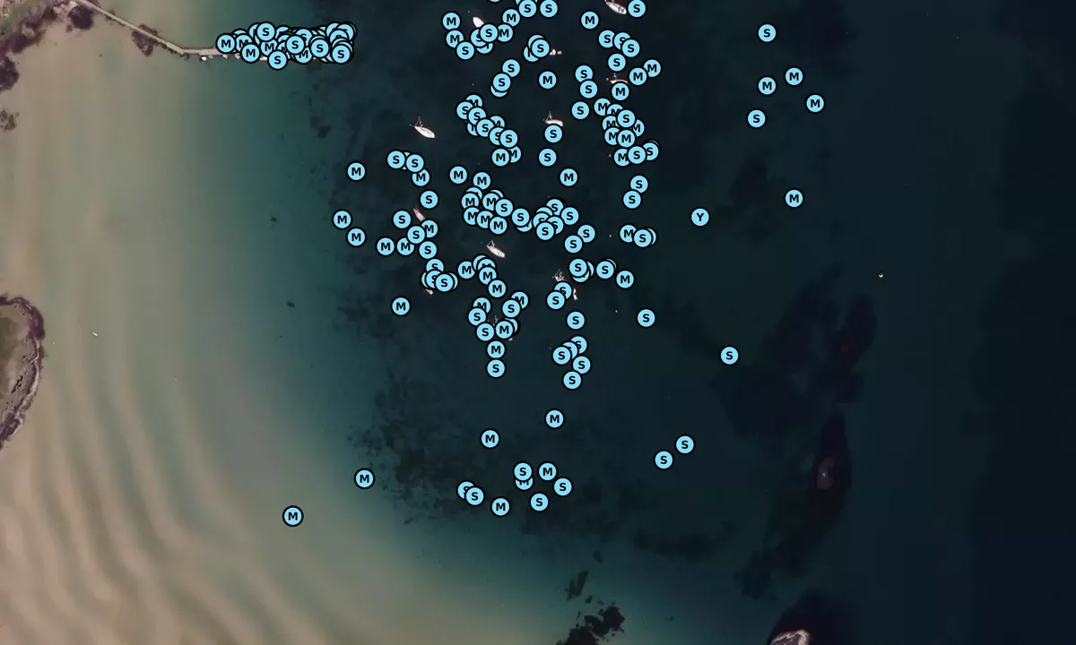 Satelite image of Ardminish Bay