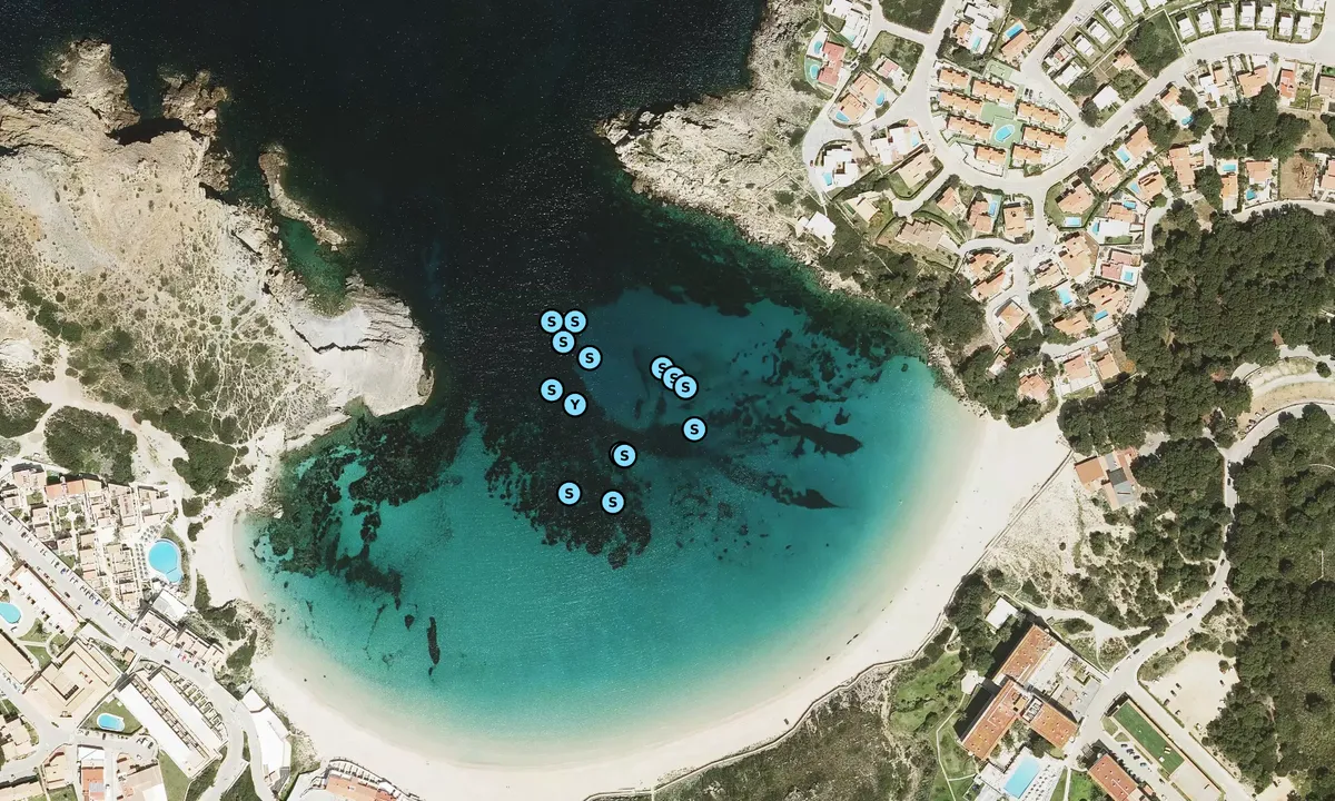 Satelite image of Arenal d'en Castell