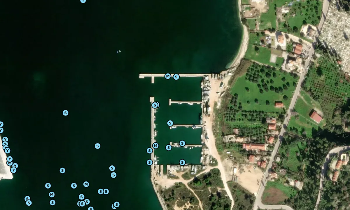 Satelite image of Argostoli Marina - Unfinished