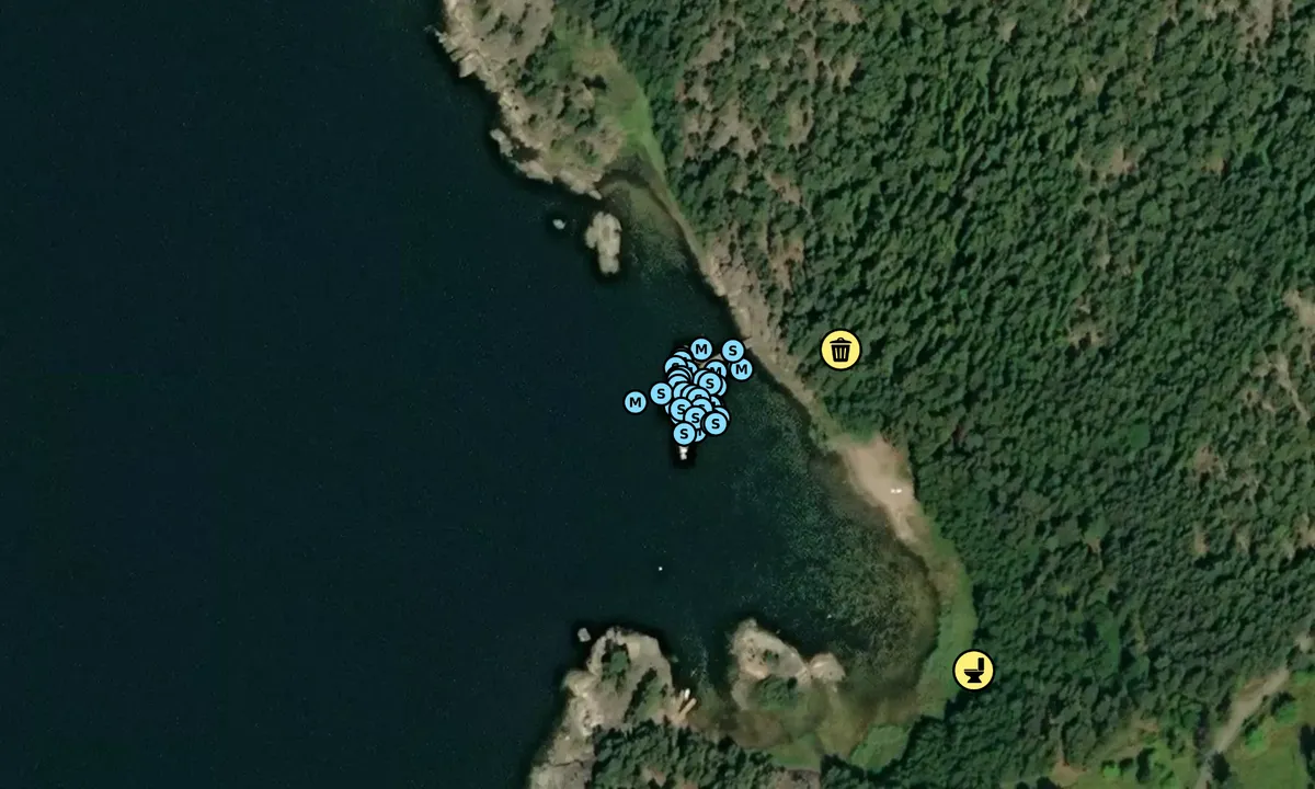 Satelite image of Arholma - Ahlmansviken