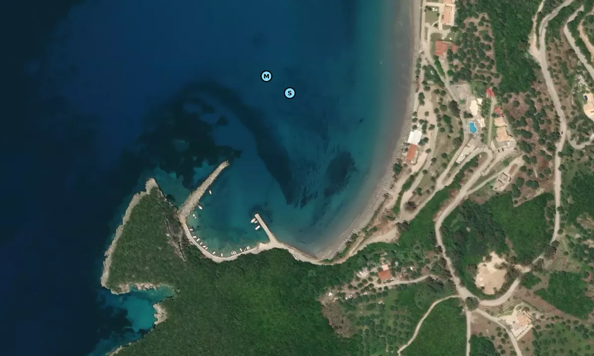 Satelite image of Arillas