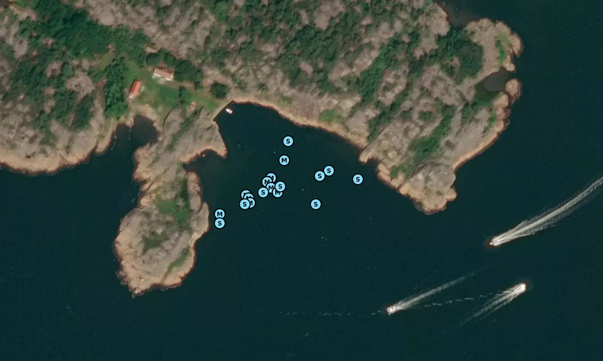 Satelite image of Arisholmen