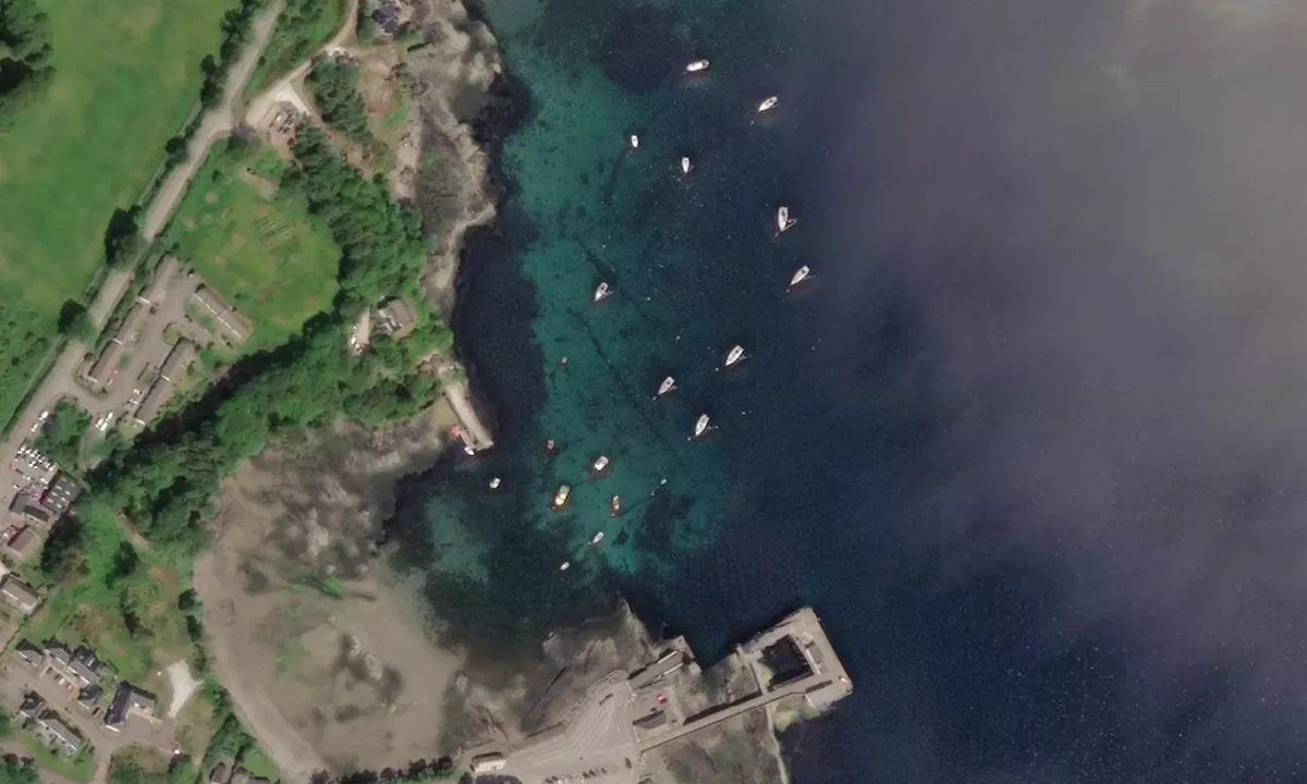 Flyfoto av Armadale, Isle of Skye Yachts