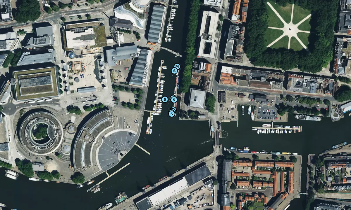 Satelite image of Arnolfini Pontoon