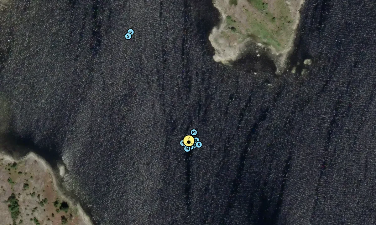 Satelite image of Arpö Kalv - SXK Blekinge bouy