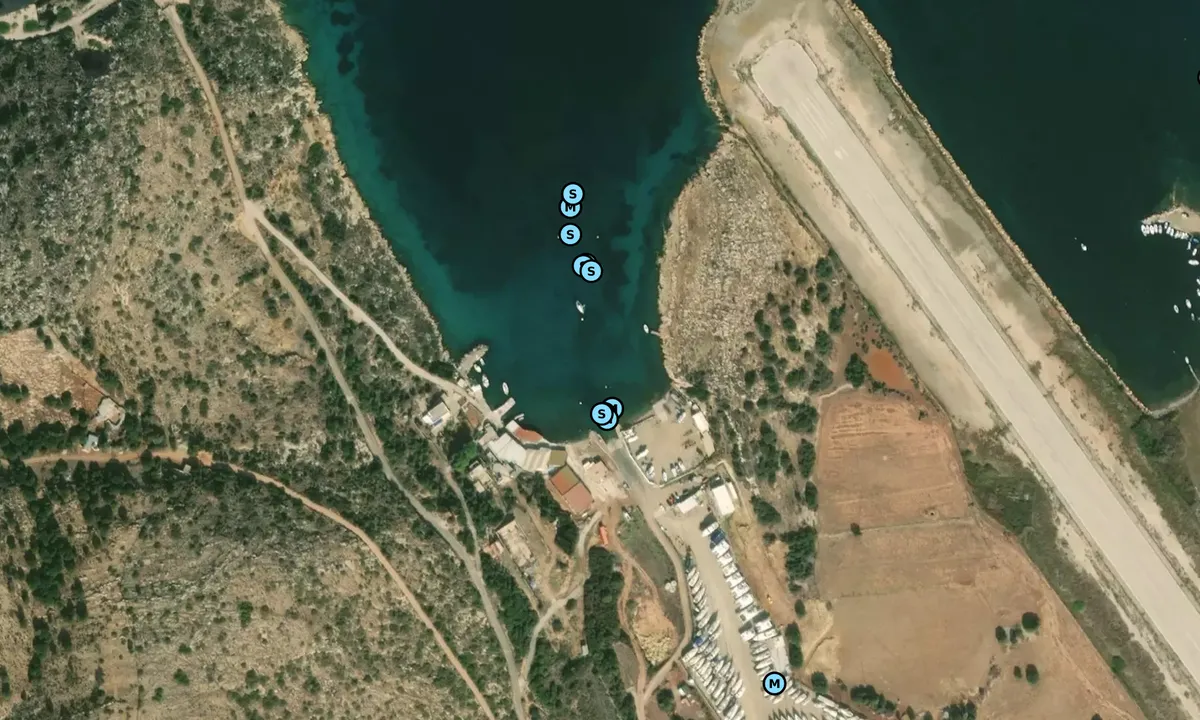 Satelite image of Artemis Leros Boatyard Ltd