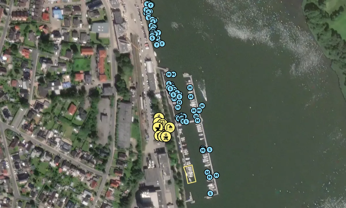 Satelite image of ASC Yachthafen