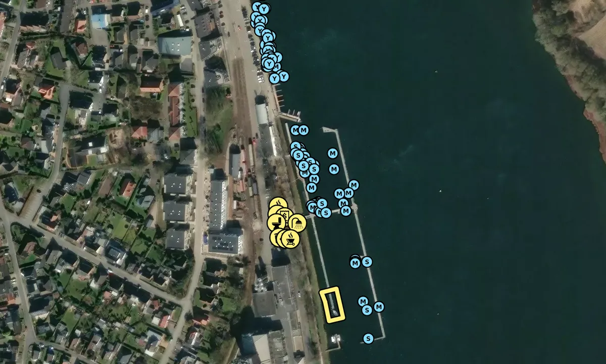 Satelite image of ASC Yachthafen