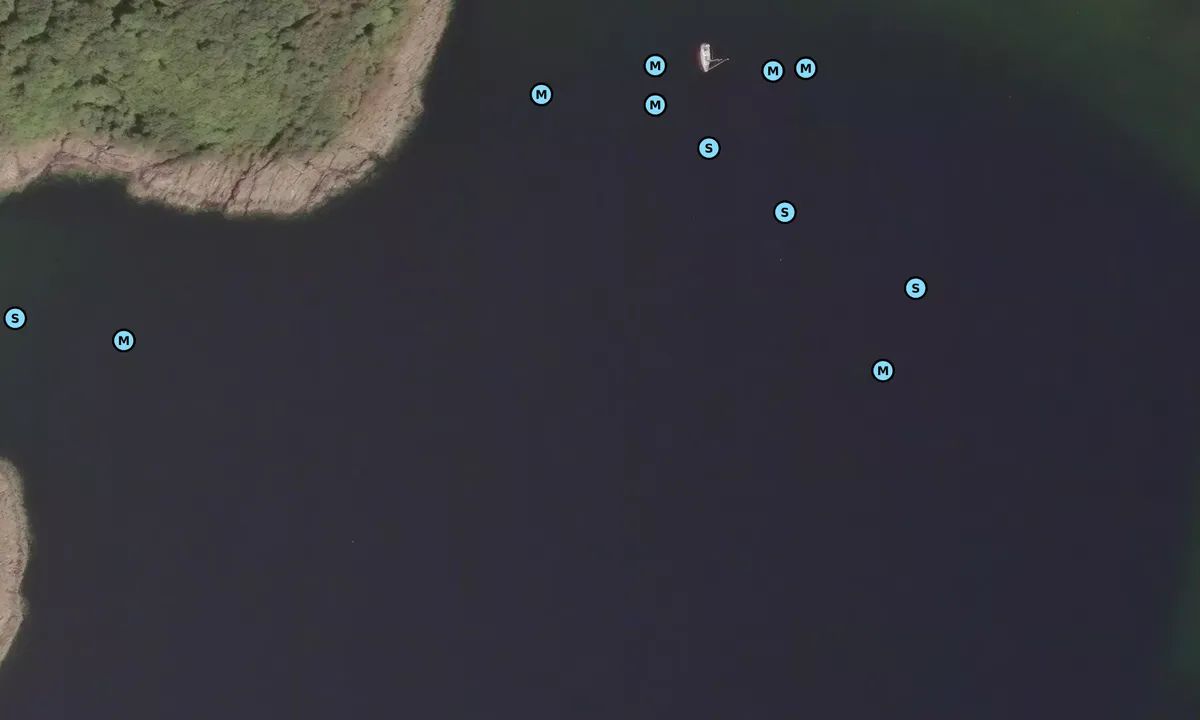 Satelite image of Asgog Bay