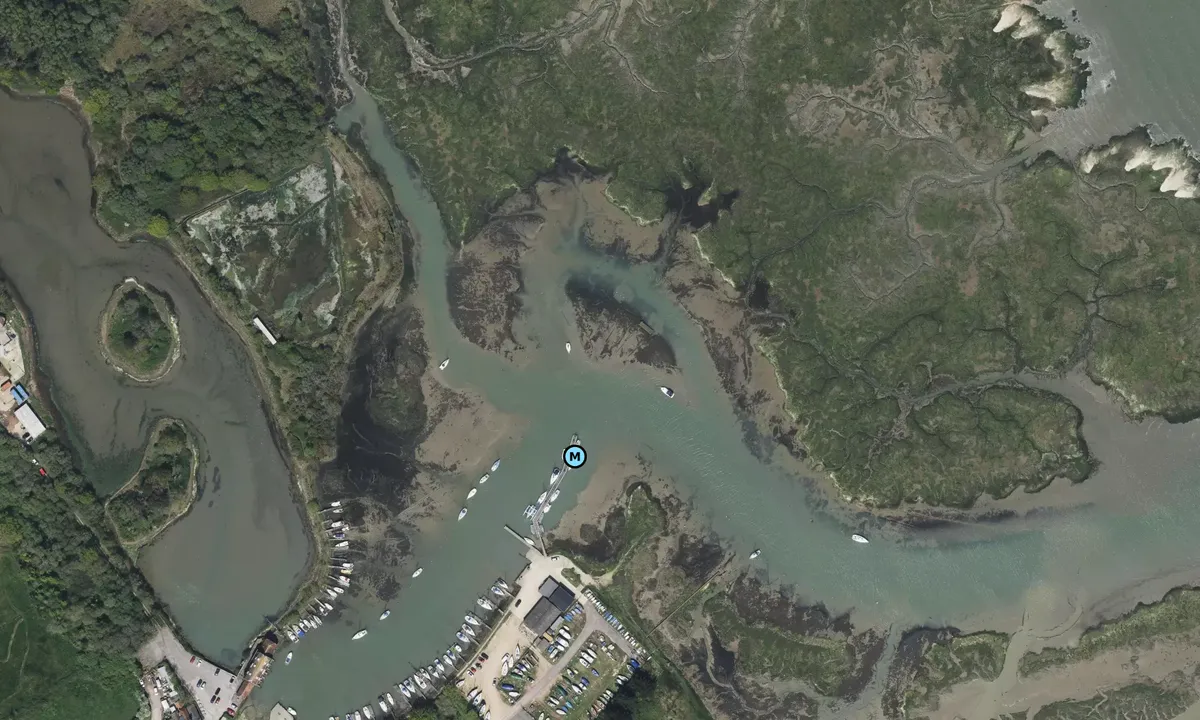 Satelite image of Ashlett Creek
