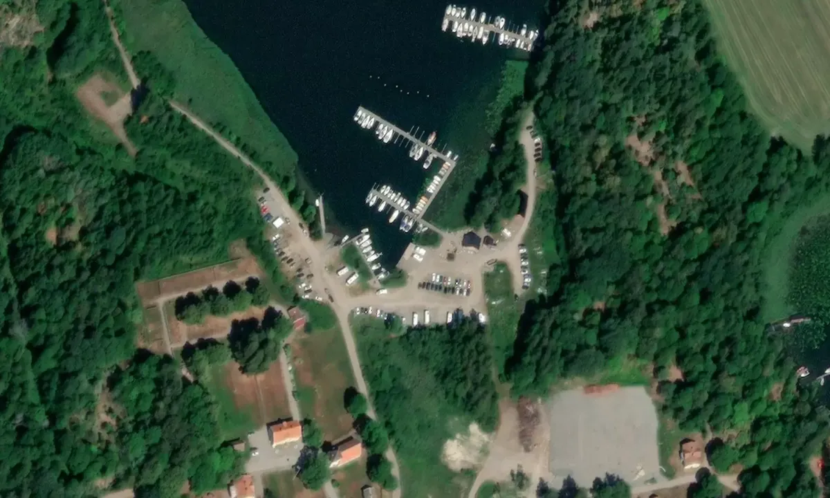 Satelite image of Aspa gästhamn