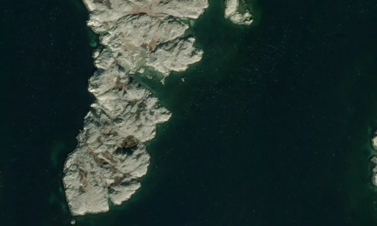 Satelite image of Assholmen