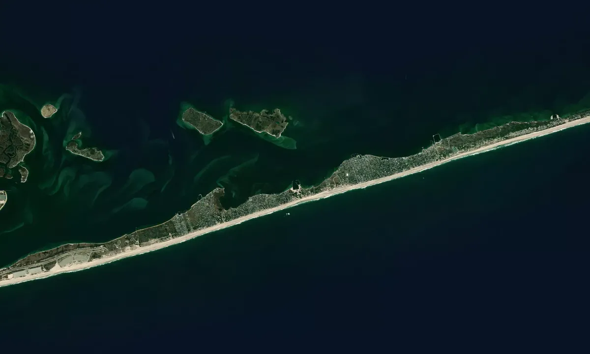 Flyfoto av Atlantique - Fire Island