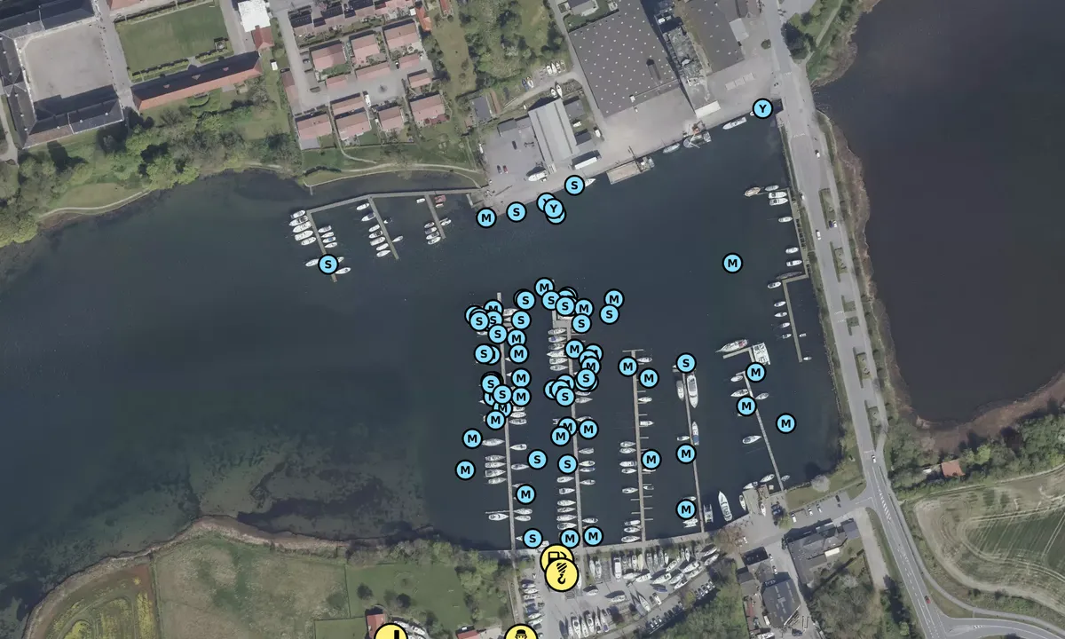 Satelite image of Augustenborg Havn