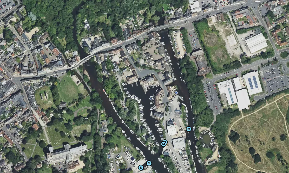 Satelite image of Avon Marina