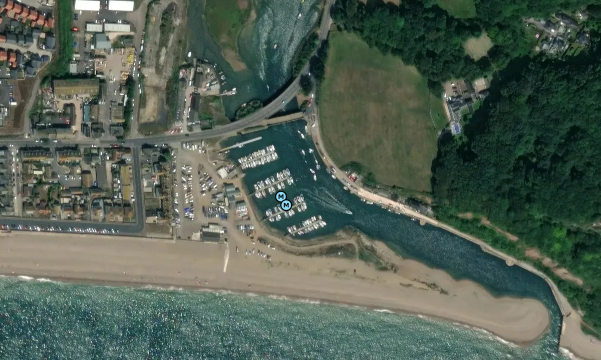Satelite image of Axe Yacht Club