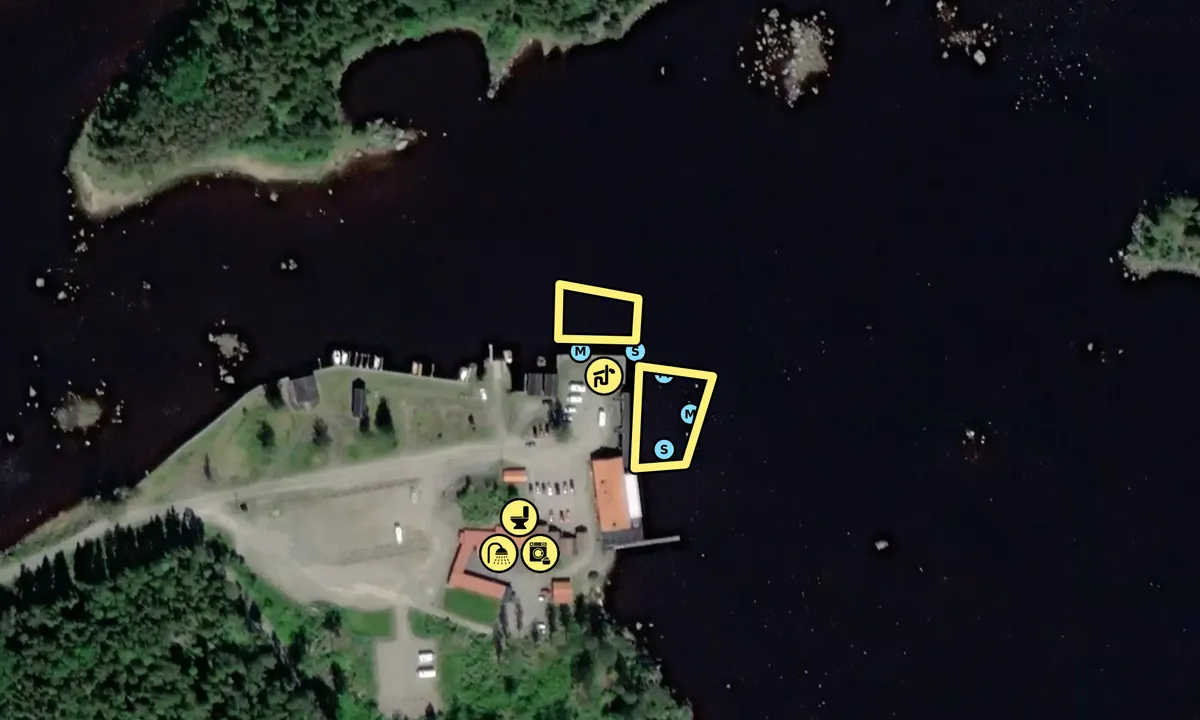 Satelite image of Axmarsbruk