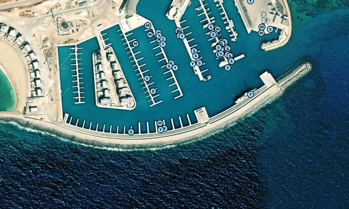 Satelite image of Ayia Napa Marina 1