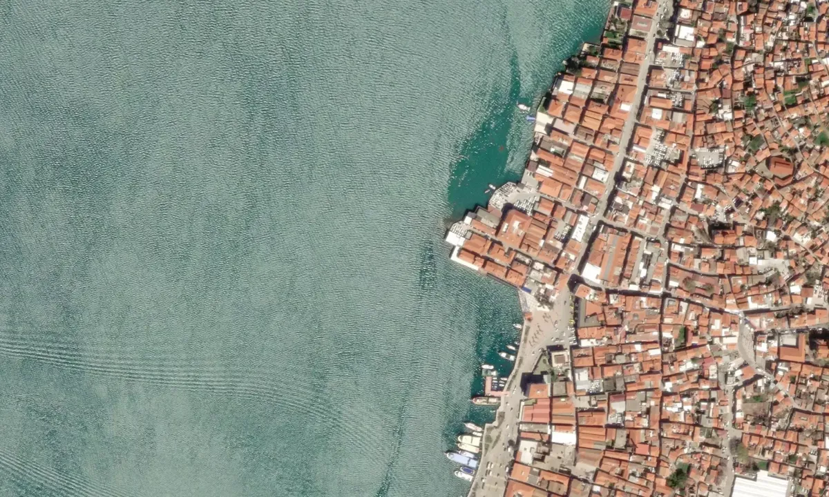 Flyfoto av Ayvalik Fisherman Harbour