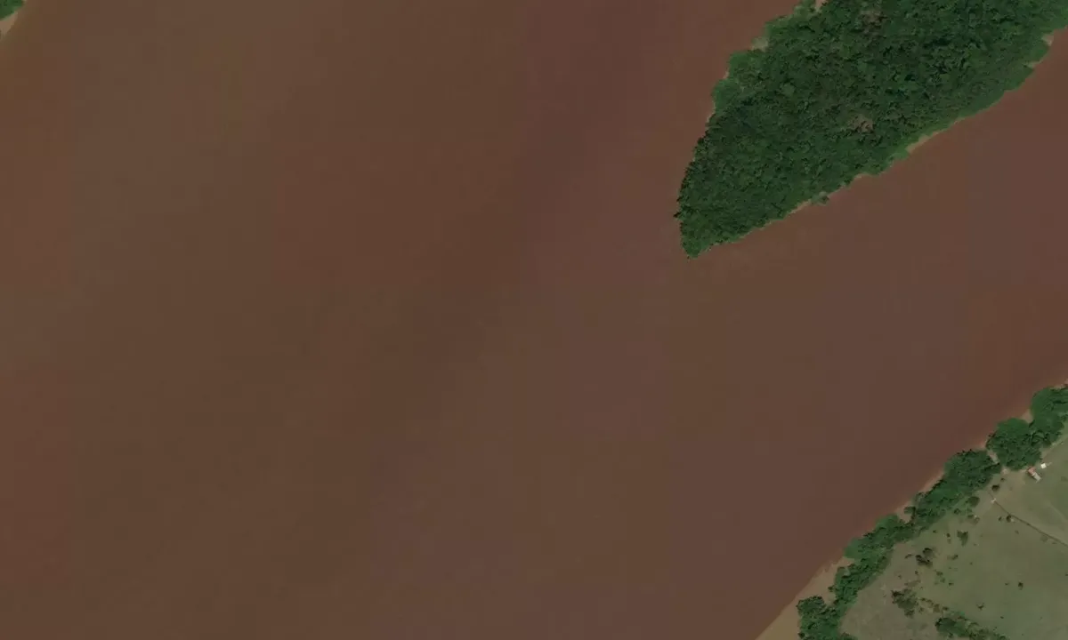 Satelite image of Baboon Island