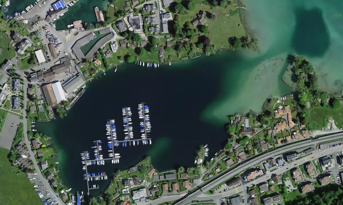 Satelite image of Bächau - Zurichsee