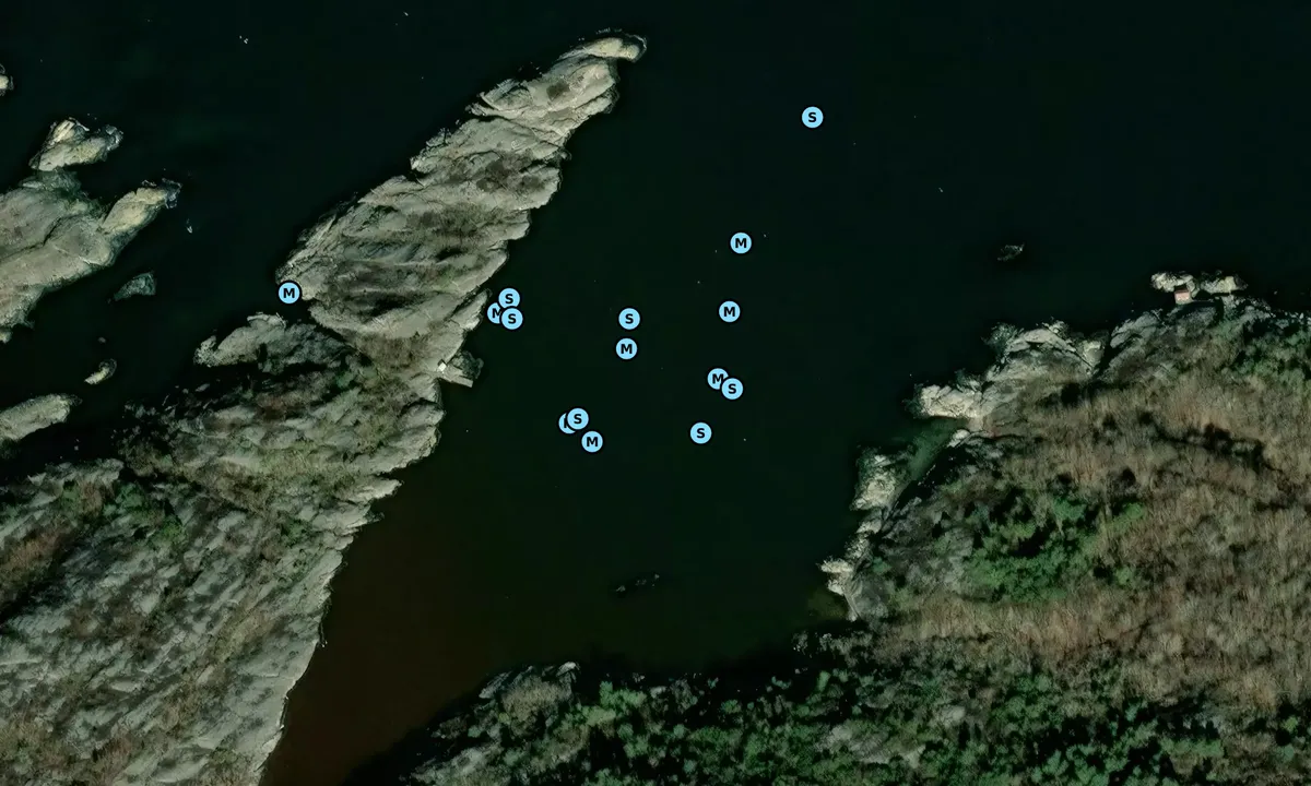 Satelite image of Backudden - Koøn