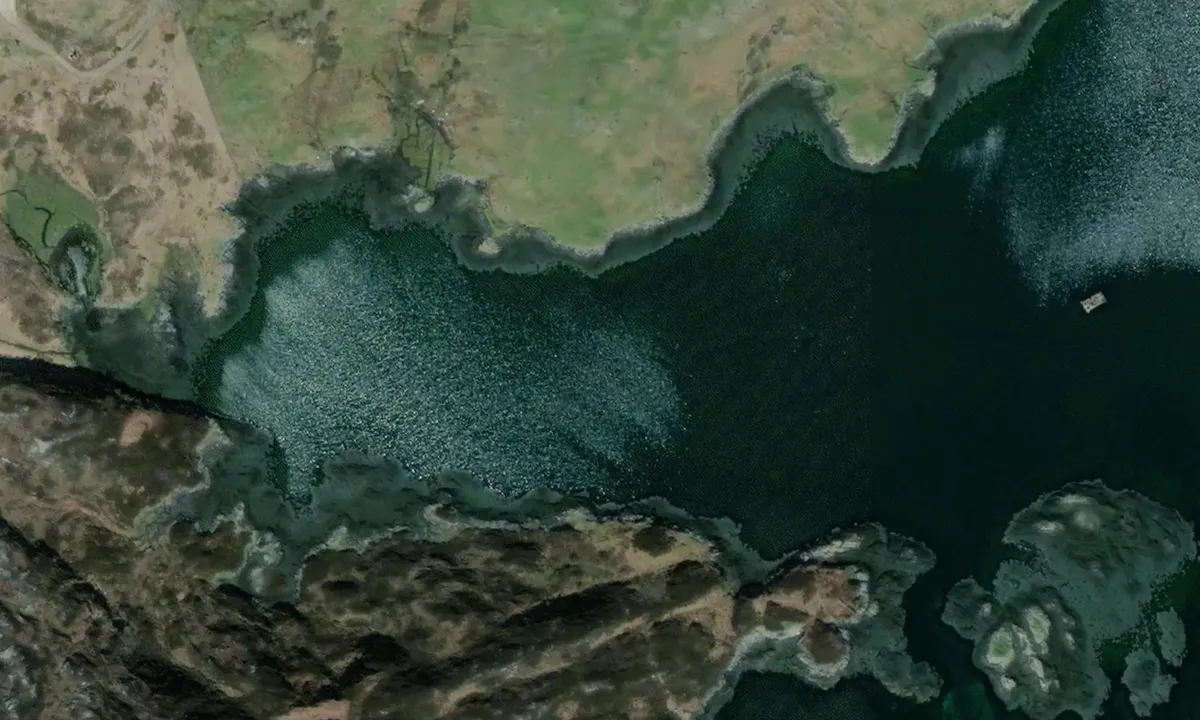 Flyfoto av Badcall bay