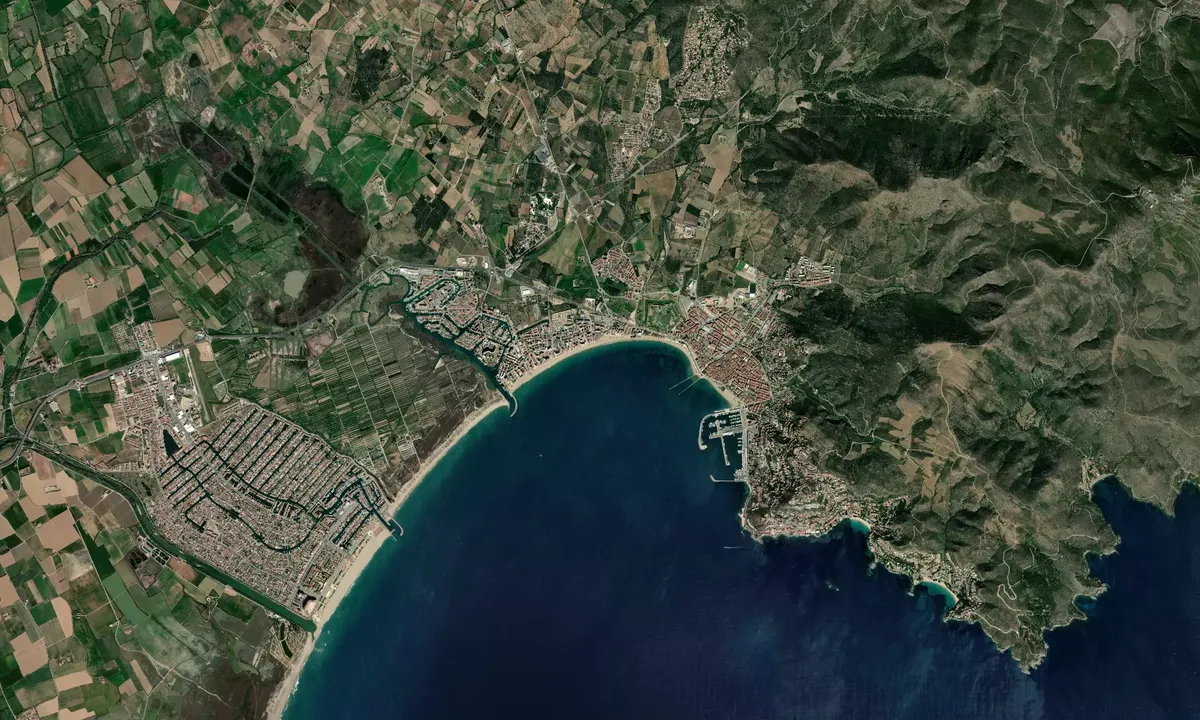 Flyfoto av Badia de Roses 1