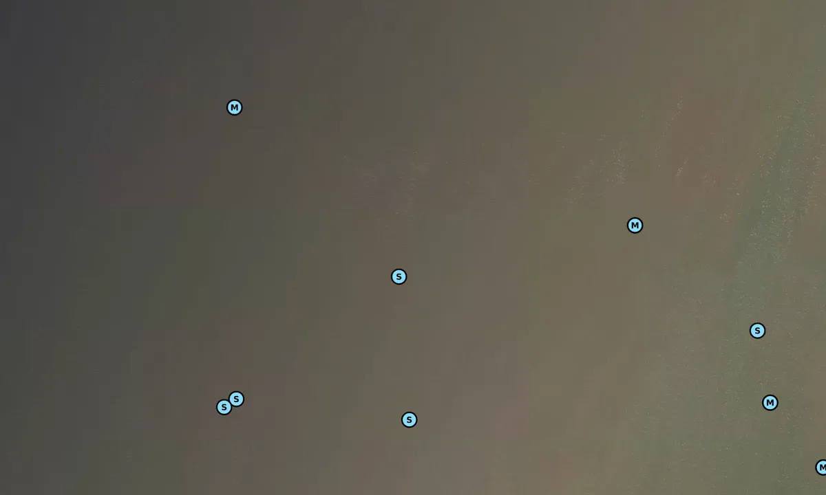 Satelite image of Baffle Point